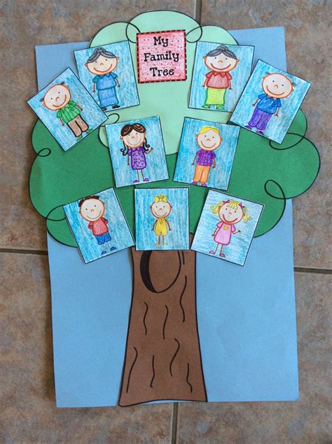 pre k family tree ideas|family tree kindergarten project.